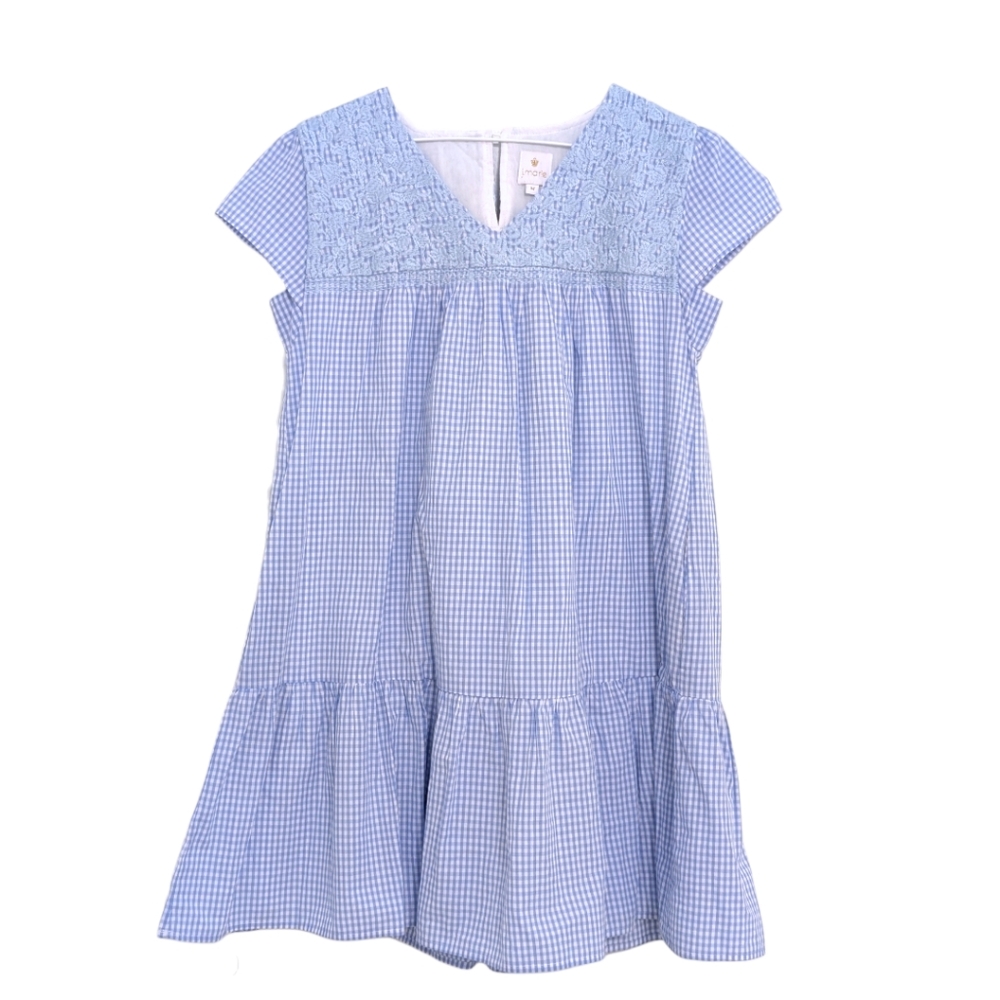 Blue Gingham Women's Dress